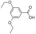 结构式 CAS# 124480-95-1, 3,5-二乙氧基苯甲酸