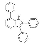 CAS 登录号：1247-96-7， 2,3,7-三苯基-1H-吲哚