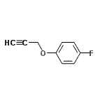 CAS#: 124700-26-1， 1-Fluoro-4-(2-Propyn-1-Yloxy)Benzene