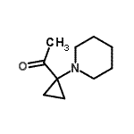 CAS 登录号：124706-28-1， 1-[1-(1-哌啶基)环丙基]乙酮