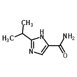 CAS 登录号：124709-76-8， 2-异丙基-1H-咪唑-4-甲酰胺
