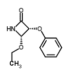 CAS#: 124827-14-1， (3R,4S)-4-Ethoxy-3-Phenoxy-2-Azetidinone
