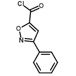 CAS 登录号：124953-60-2， 3-苯基异恶唑-5-甲酰氯
