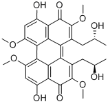 CAS#: 124986-26-1， 4,9-Dihydroxy-6,7-Bis(2-Hydroxypropyl)-1,5,8,12-Tetramethoxyperylene-3,10-Dione