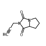 CAS#: 125030-31-1， 2-(2-Propyn-1-Yl)Tetrahydro-1H-Pyrrolo[1,2-c]Imidazole-1,3(2H)-Dione