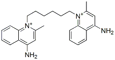 CAS#: 125093-38-1， 1-[6-(4-Amino-2-Methylquinolin-1-Ium-1-Yl)Hexyl]-2-Methylquinolin-1-Ium-4-Amine Diiodide