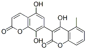 CAS#: 125124-67-6， 3-(5,8-Dihydroxy-2-Oxochromen-7-Yl)-2-Hydroxy-5-Methylchromen-4-One