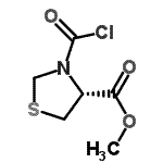 CAS#: 125278-26-4， Methyl (4R)-3-(Chlorocarbonyl)-1,3-Thiazolidine-4-Carboxylate
