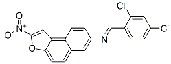CAS 登录号：125372-41-0， 1-(2,4-二氯苯基)-N-(2-硝基苯并[e][1]苯并呋喃-7-基)甲亚胺