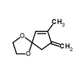 CAS#: 125404-51-5， 7-Methyl-8-Methylene-1,4-Dioxaspiro[4.4]Non-6-Ene