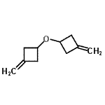 CAS 登录号：125642-96-8， 1,1'-氧基二(3-亚甲基环丁烷)