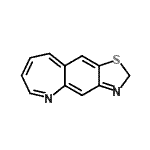 CAS 登录号：125736-68-7， 2H-[1,3]噻唑并[5,4-h][1]苯并氮杂卓