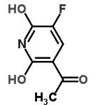 CAS#: 125758-37-4， 3-Acetyl-5-Fluoro-6-Hydroxy-2(1H)-Pyridinone