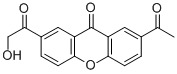 CAS#: 125769-47-3， 2-Acetyl-7-(2-Hydroxyacetyl)Xanthen-9-One