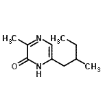 CAS#: 125781-28-4， 3-Methyl-6-(2-Methylbutyl)-2(1H)-Pyrazinone