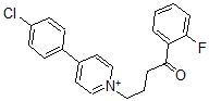 CAS#: 125785-69-5， N-(4'-Fluorobutyrophenone)-4-(4-Chlorophenyl)Pyridinium