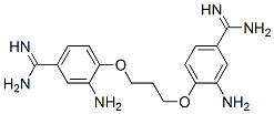 CAS#: 125880-79-7， 3-Amino-4-[3-(2-Amino-4-Carbamimidoyl-Phenoxy)Propoxy]Benzenecarboximidamide