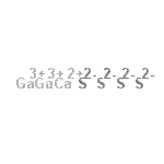 CAS 登录号：12590-00-0， 钙镓硫醚(1:2:4)