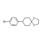CAS#: 125962-61-0， 8-(4-Bromophenyl)-1,4-Dioxaspiro[4.5]Decane