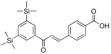 CAS 登录号：125973-58-2， 4-[(E)-3-[3,5-二(三甲基硅烷基)苯基]-3-氧代丙-1-烯基]苯甲酸