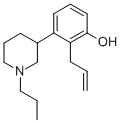 CAS#: 126088-49-1， 2-Prop-2-Enyl-3-(1-Propylpiperidin-3-Yl)Phenol