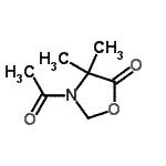 CAS#: 126118-47-6， 3-Acetyl-4,4-Dimethyl-1,3-Oxazolidin-5-One