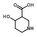 CAS 登录号：126150-99-0， 4-羟基-3-哌啶羧酸