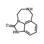 CAS 登录号：126233-66-7， 4,5,6,7-四氢咪唑并[4,5,1-Jk][1,4]苯并二氮杂卓-2(1H)-酮