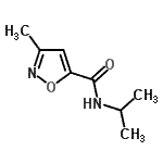 CAS#: 126243-11-6， N-Isopropyl-3-Methyl-1,2-Oxazole-5-Carboxamide