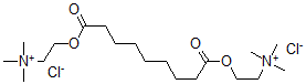 CAS 登录号：126281-64-9， 三甲基-[2-[9-氧代-9-(2-三甲基铵基乙氧基)壬酰]氧乙基]铵二氯化物