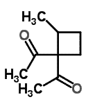 CAS 登录号：126290-90-2， 1,1'-(2-甲基-1,1-环丁烷二基)二乙酮
