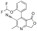 CAS#: 126335-09-9， 4-[2-(Difluoromethoxy)Phenyl]-2-Methyl-5-Oxo-7H-Furo[3,4-e]Pyridine-3-Carbonitrile