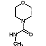 CAS 登录号：126401-65-8， N-甲基-4-吗啉甲酰胺