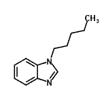 CAS 登录号：126401-68-1， 1-戊基-1H-苯并咪唑