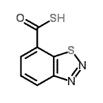 CAS 登录号：126448-41-7， 1,2,3-苯并噻二唑-7-硫代甲S-酸
