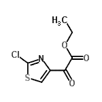 CAS 登录号：126534-29-0， 乙基(2-氯-1,3-噻唑-4-基)(氧代)乙酸酯