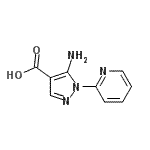 CAS 登录号：126583-37-7， 5-氨基-1-(2-吡啶基)-1H-吡唑-4-羧酸