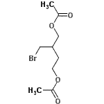 CAS#: 126617-57-0， 2-(Bromomethyl)-1,4-Butanediyl Diacetate