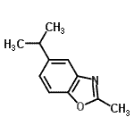 CAS 登录号：126892-00-0， 5-异丙基-2-甲基-1,3-苯并恶唑