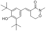 CAS#: 127245-22-1， (4E)-4-[(3,5-Ditert-Butyl-4-Hydroxyphenyl)Methylidene]-2-Methyloxazinan-3-One
