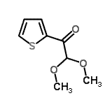 CAS 登录号：127256-00-2， 2,2-二甲氧基-1-(2-噻吩基)乙酮