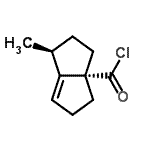 CAS#: 127353-90-6， (1S,3aS)-1-Methyl-2,3,4,5-Tetrahydro-3A(1H)-Pentalenecarbonyl Chloride