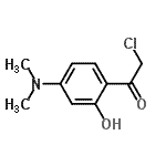 CAS#: 127354-36-3， 2-Chloro-1-[4-(Dimethylamino)-2-Hydroxyphenyl]Ethanone