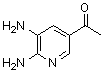 CAS#: 127356-17-6， 1-(5,6-Diamino-3-Pyridinyl)Ethanone