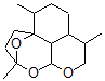 CAS#: 127696-16-6， (1R-(1alpha,4beta,4aalpha,7alpha,7aalpha,10alpha,12aS*))-Decahydro-4,7,10-Trimethyl-1,10-Epoxy-1H,12H-Pyrano(4,3-j)(2)Benzoxepin