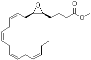 CAS 登录号：127716-49-8， 4-{(2S,3R)-3-[(2Z,5Z,8Z,11Z)-2,5,8,11-十四碳四烯-1-基]-2-环氧乙烷基}丁酸甲酯