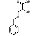 CAS 登录号：127744-27-8， 3-(苄氧基)-2-羟基丙酸