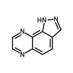 CAS 登录号：127763-31-9， 1H-吡唑并[3,4-f]喹喔啉