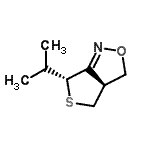 CAS 登录号：127865-49-0， (3aS,6R)-6-异丙基-3A,4-二氢-3H,6H-噻吩并[3,4-c][1,2]恶唑