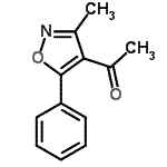 CAS#: 127916-08-9， 1-(3-Methyl-5-Phenyl-1,2-Oxazol-4-Yl)Ethanone